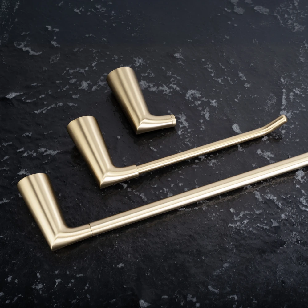Tualetinio popieriaus laikiklis Rea Vibe 16205, Brushed Gold