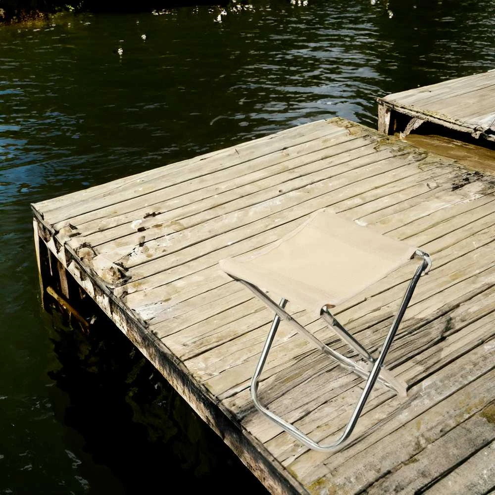 Turistinė sulankstoma žvejybos kėdė