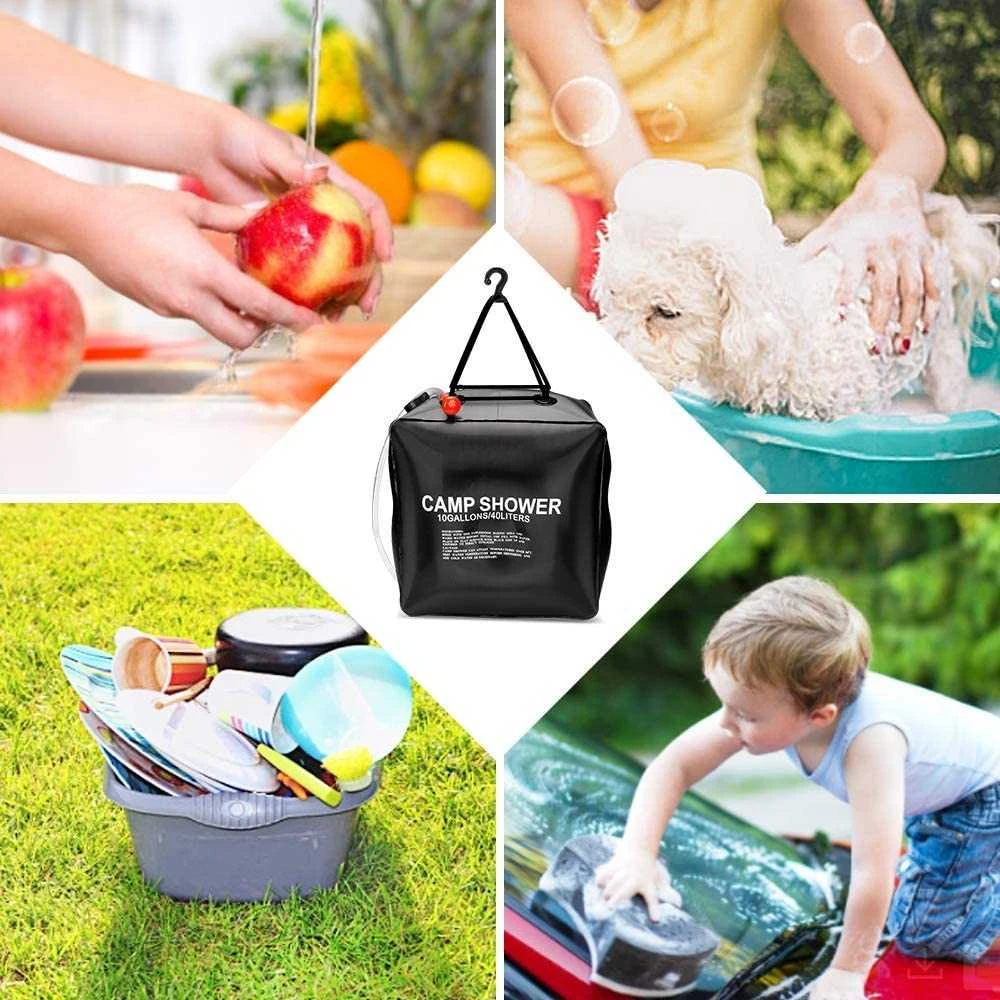 Turistinis saulės dušas, 40 L