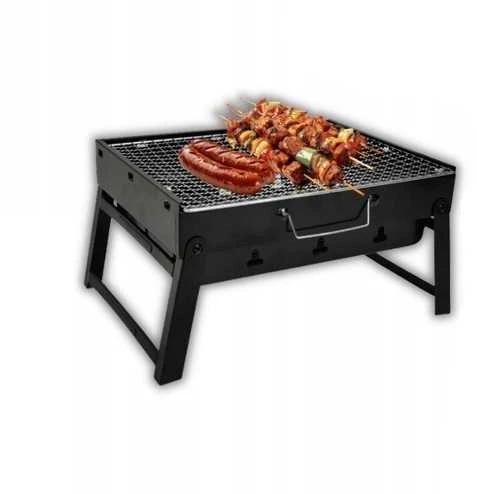 Turistinis sulankstomas sodo grilis BBQ, 36x27x20 cm