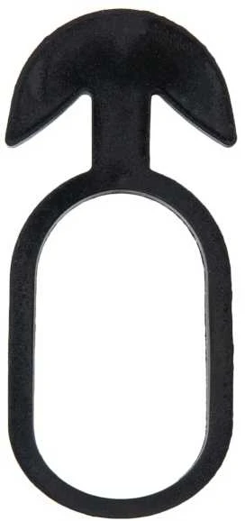 Tvirtinimo dirželis augalams Bradas ANCHOR RUBBER TIE EPDM, 40/4mm