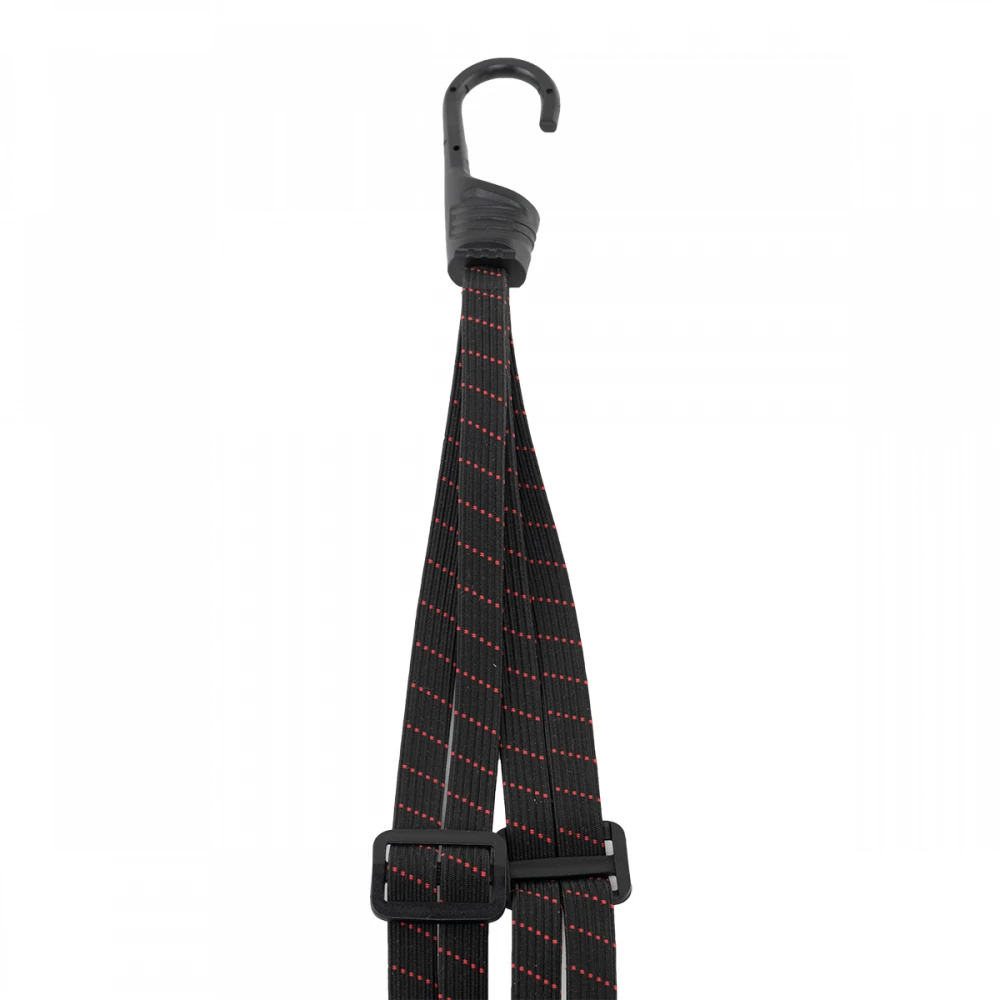 Tvirtinimo elastinė guma dviračio bagažui Bradas BUNGEE SPIDER HOOK, juodas, 60 cm