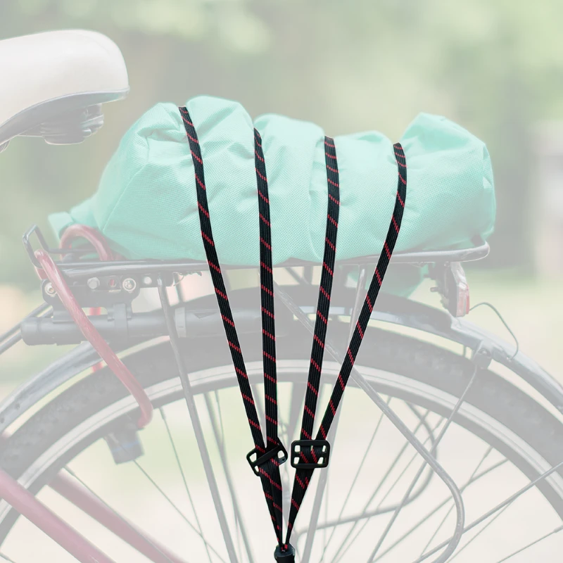 Tvirtinimo elastinė guma dviračio bagažui Bradas BUNGEE SPIDER HOOK, juodas, 60 cm