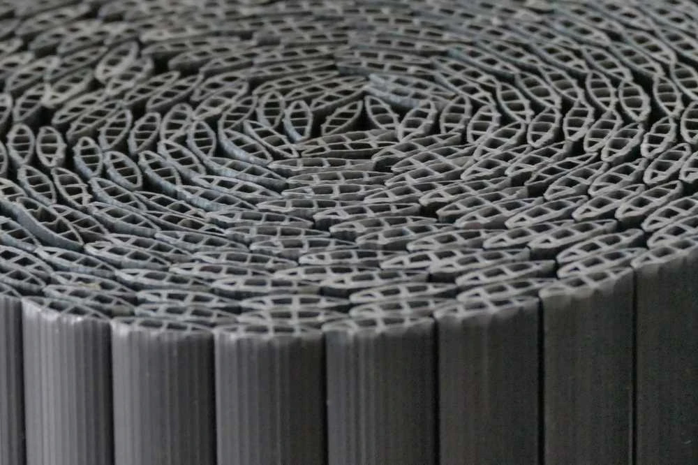 Tvoros / balkono uždanga PVC, 200 x 500 cm, pilka