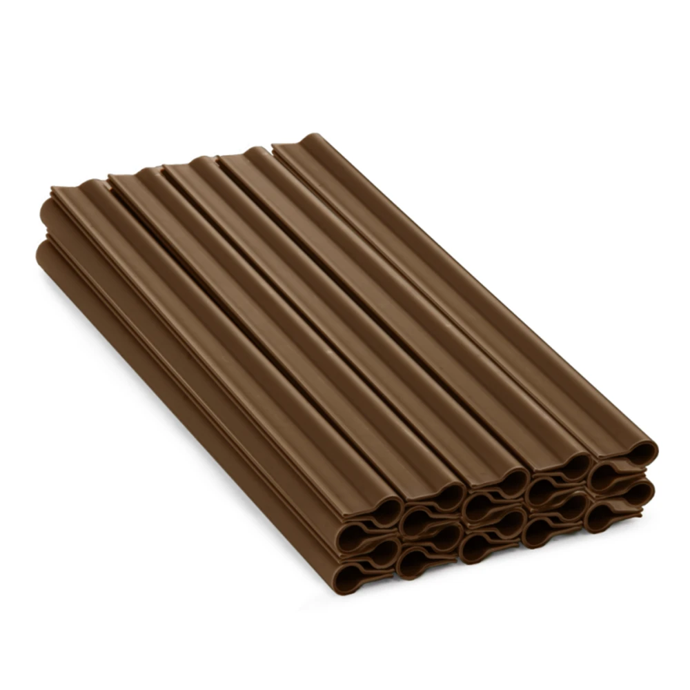 Tvoros juosta / tinklas Bradas, 19cm x 36m, 200g/m2, + 20 klipsų, ruda