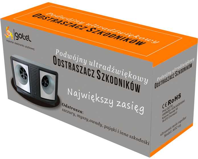 Ultragarsinis graužikų atbaidymo aparatas