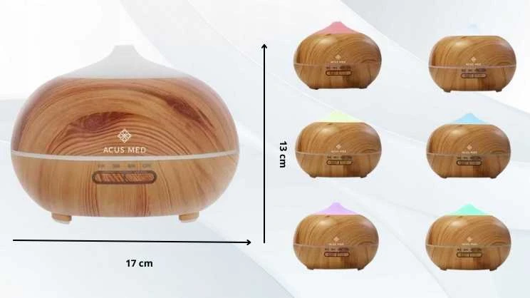 Ultragarsinis oro drėkintuvas - kvapų difuzorius su pulteliu