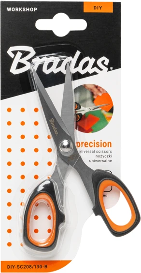 Universalios žirklės Bradas PRECISION HOME & GARAGE, 130 mm