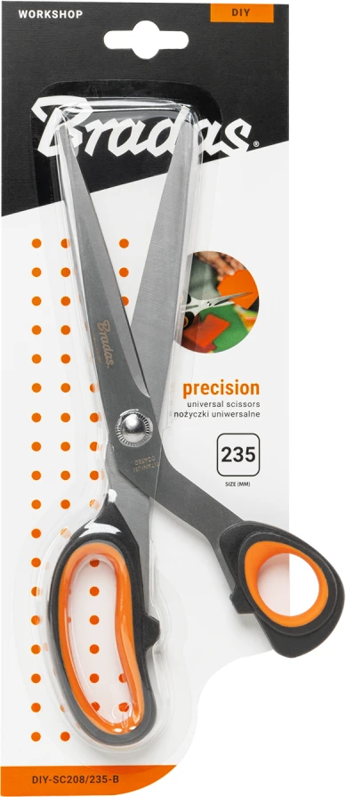 Universalios žirklės Bradas PRECISION HOME & GARAGE, 235 mm