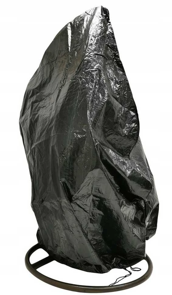 Uždangalas pakabinamam krėslui, 180x215 cm, juodas