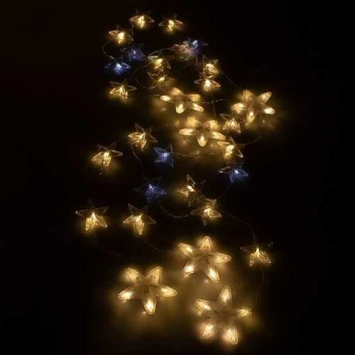Užuolaida žvaigždutės 180 LED "Smart", šaltai/šiltai balta