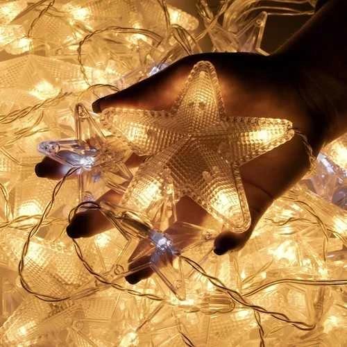 Užuolaida žvaigždutės 180 LED "Smart", šaltai/šiltai balta