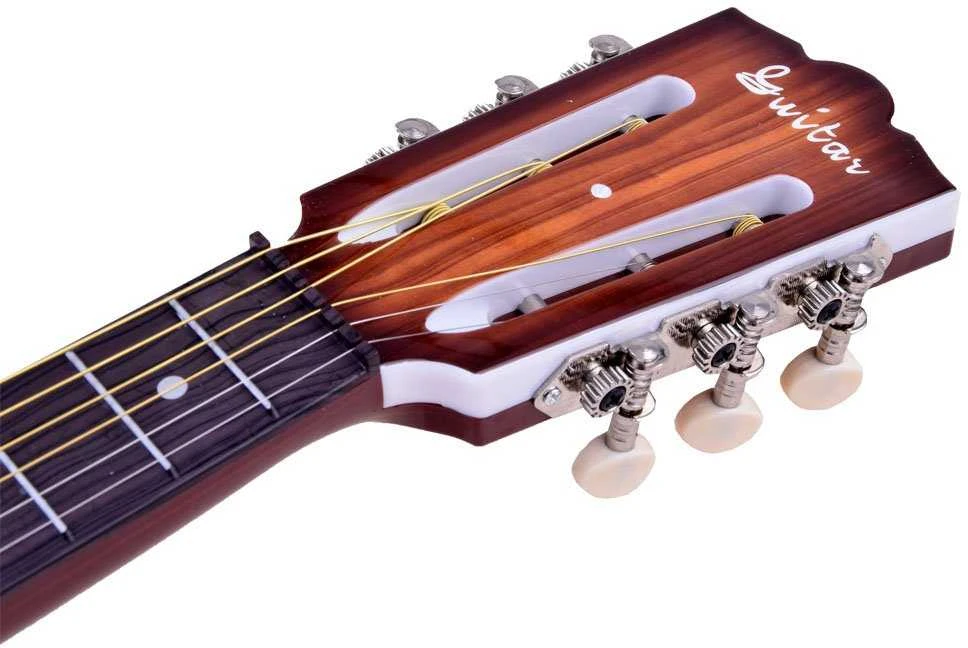 Vaikiška 6 stygų gitara, šviesi