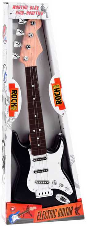Vaikiška elektrinė gitara, juoda