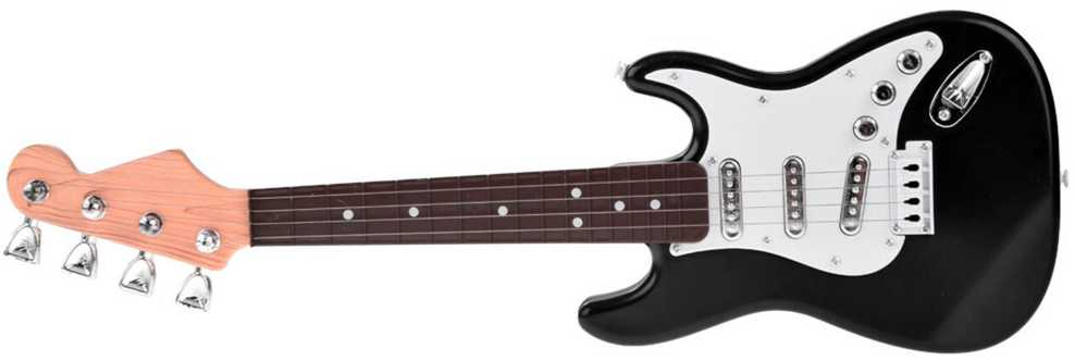 Vaikiška elektrinė gitara, juoda