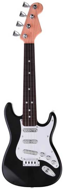 Vaikiška elektrinė gitara, juoda