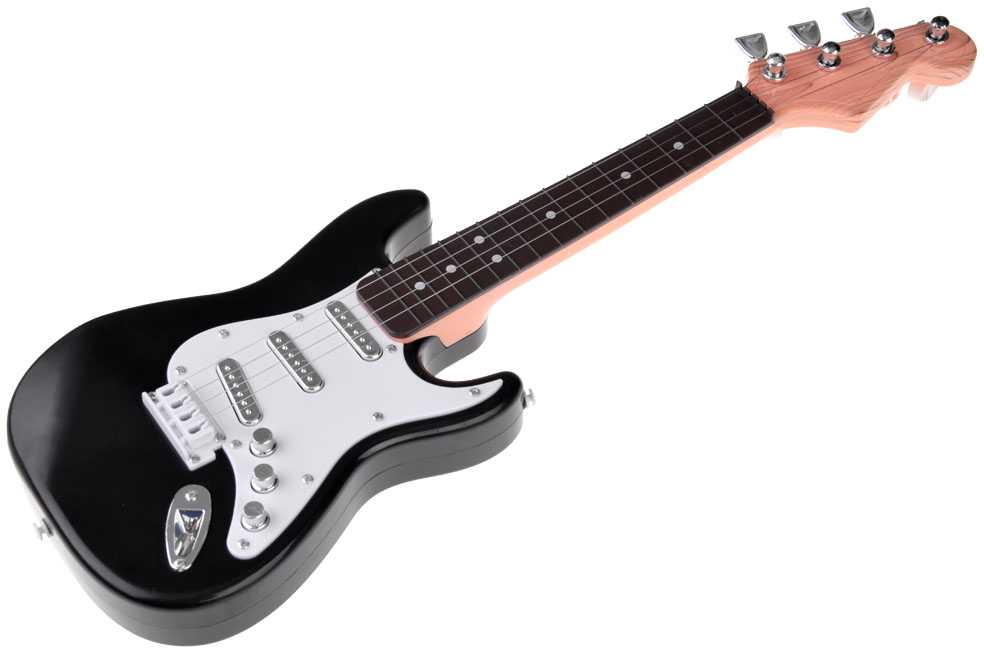 Vaikiška elektrinė gitara, juoda