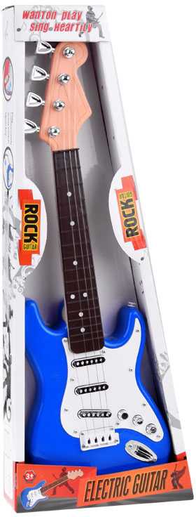Vaikiška elektrinė gitara, mėlyna