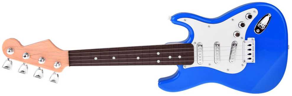 Vaikiška elektrinė gitara, mėlyna