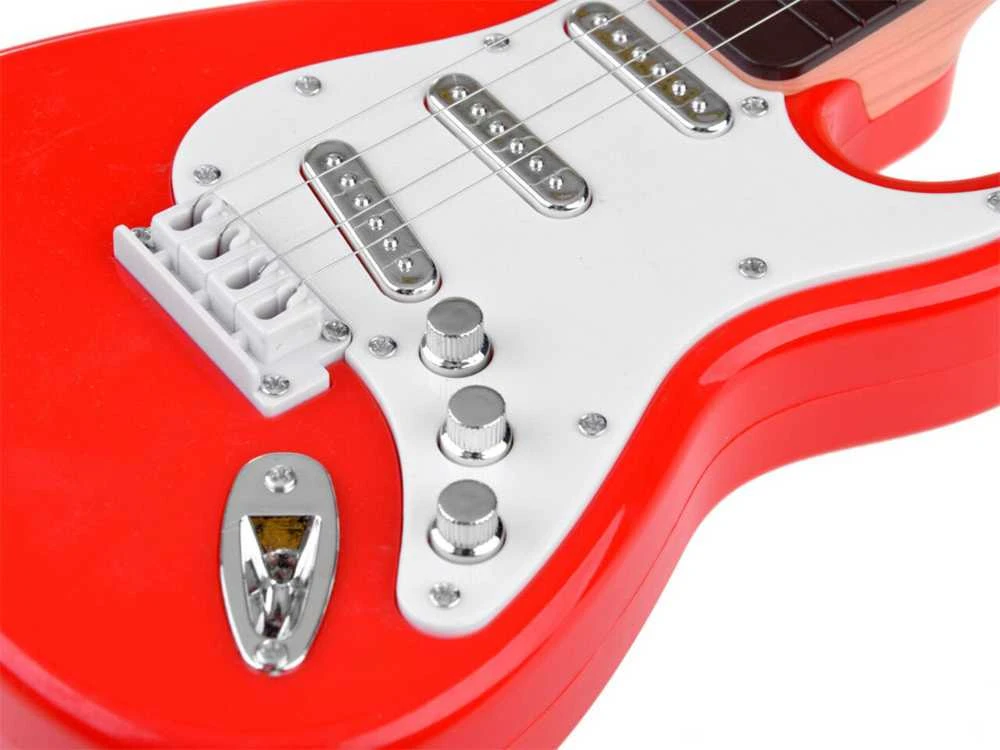 Vaikiška elektrinė gitara, raudona