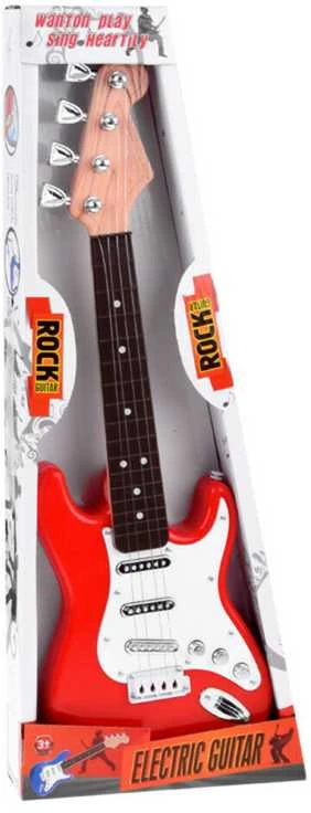 Vaikiška elektrinė gitara, raudona