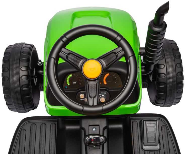 Vaikiškas elektromobilis Traktorius BBH-030, žalias