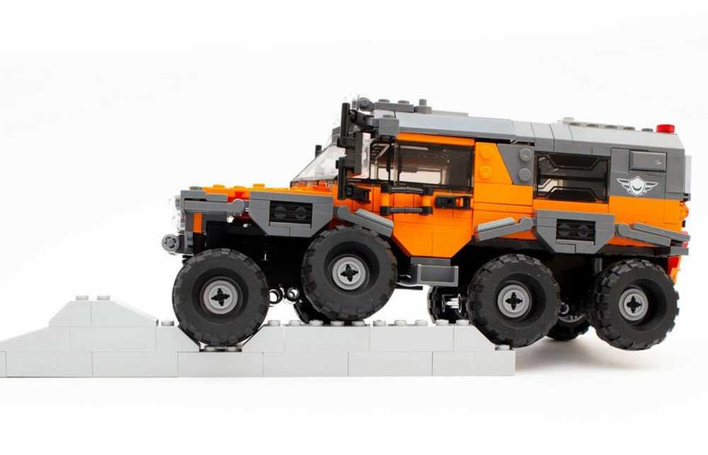 Vaikiškas konstruktorius Off-Road visureigis, 529 detalės