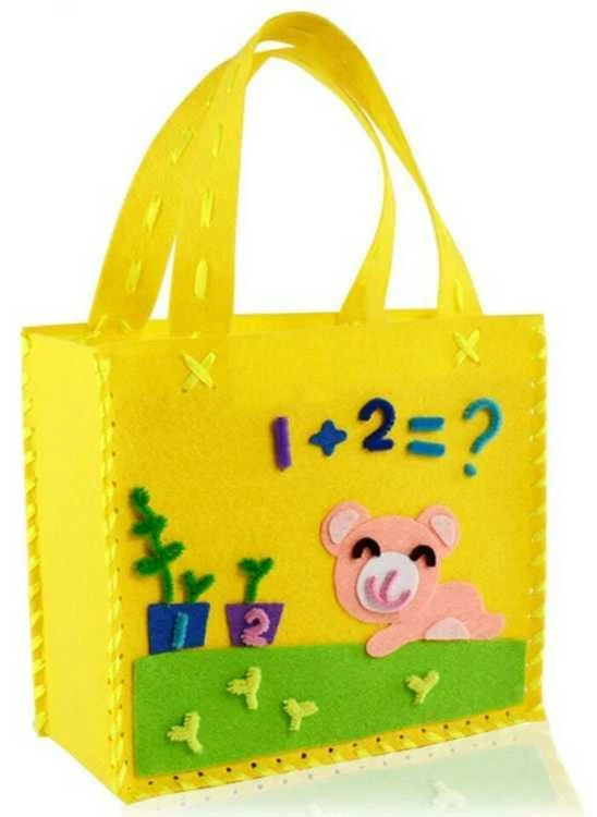 Vaikiškas kūrybinis rinkinys krepšys, DIY, 1 vnt.