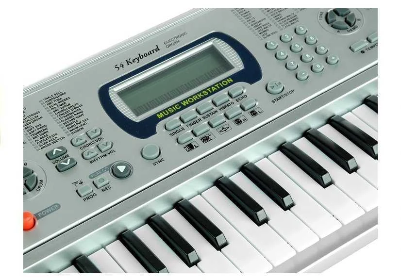 Vaikiškas pianinas, 54 klavišai