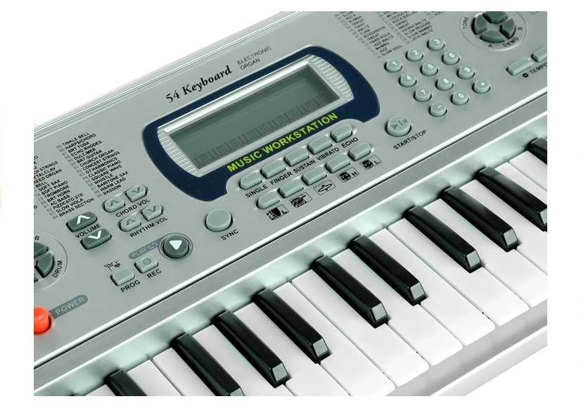 Vaikiškas pianinas, 54 klavišai