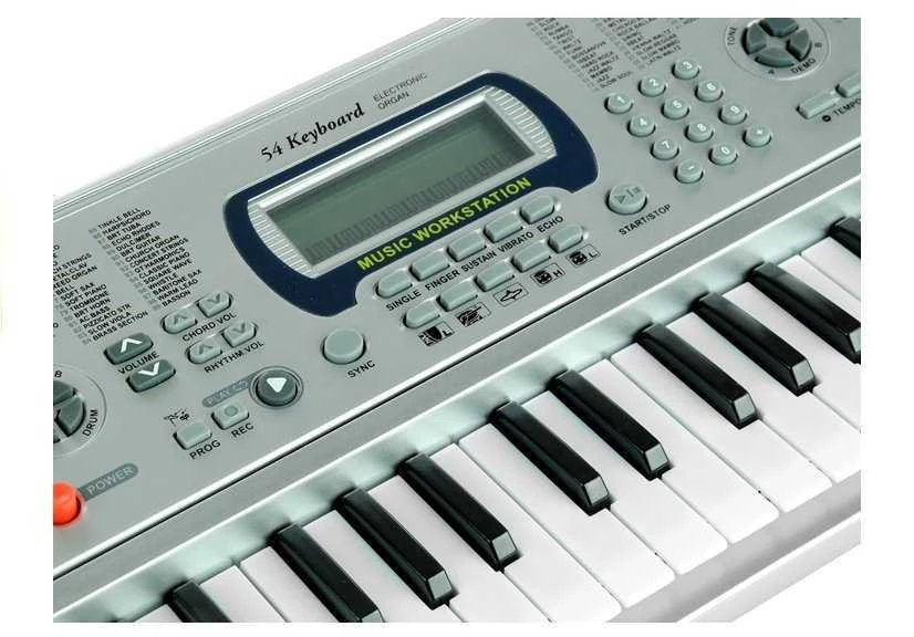 Vaikiškas pianinas, 54 klavišai