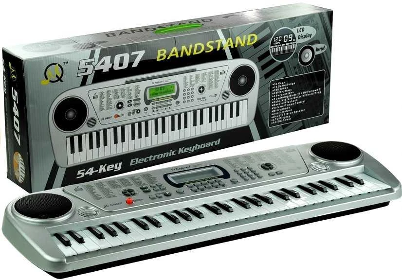Vaikiškas pianinas, 54 klavišai