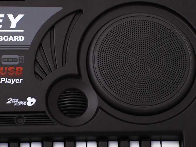 Vaikiškas pianinas MQ-809 USB su mikrofonu