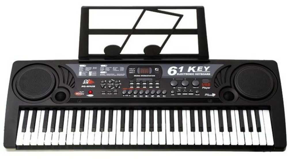 Vaikiškas pianinas MQ-809 USB su mikrofonu