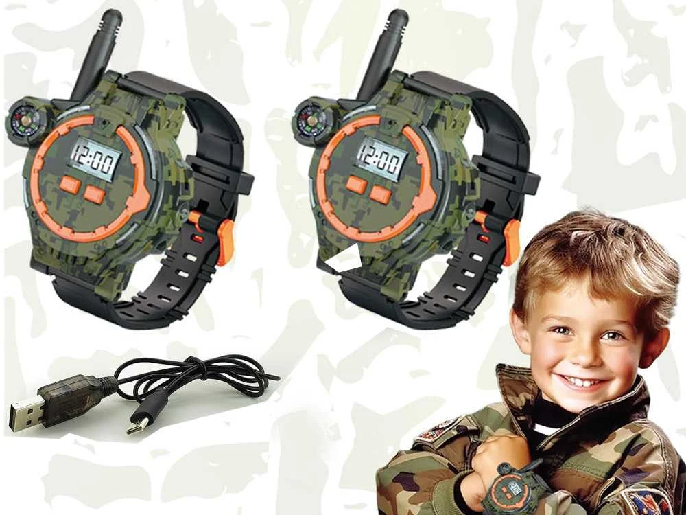 Vaikiški „Walkie Talkie“ laikrodžiai, 2 vnt.