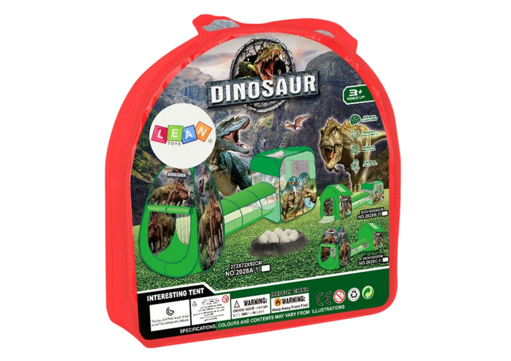 Vaikų žaidimų aikštelė Dinozaurai 3in1