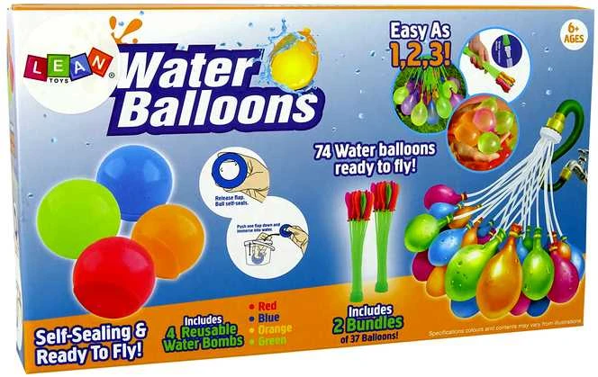 Vandens bombos Vanduo Baloons, 37 vnt.