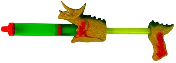 Vandens šautuvas Dinozauras, 40 cm, žalias