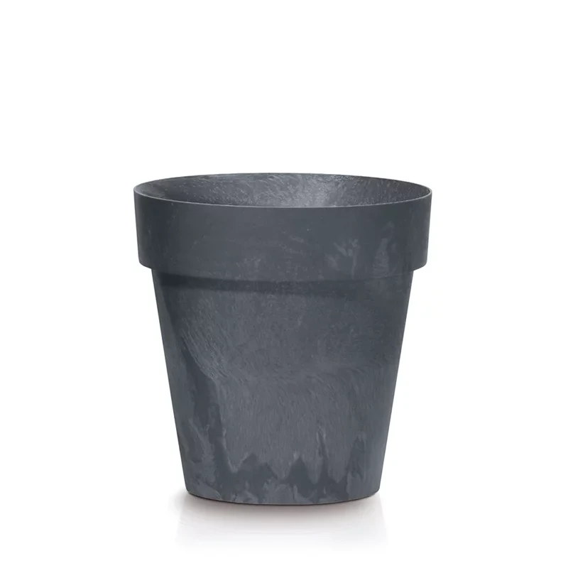 Vazonas Cube Beton Effect, 124 mm