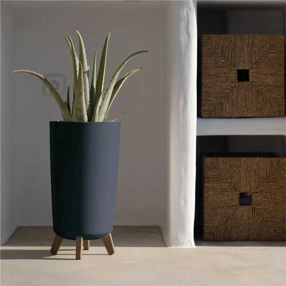 Vazonas GRACIA TUBUS SLIM, anthracite