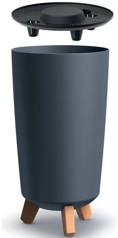 Vazonas GRACIA TUBUS SLIM, anthracite