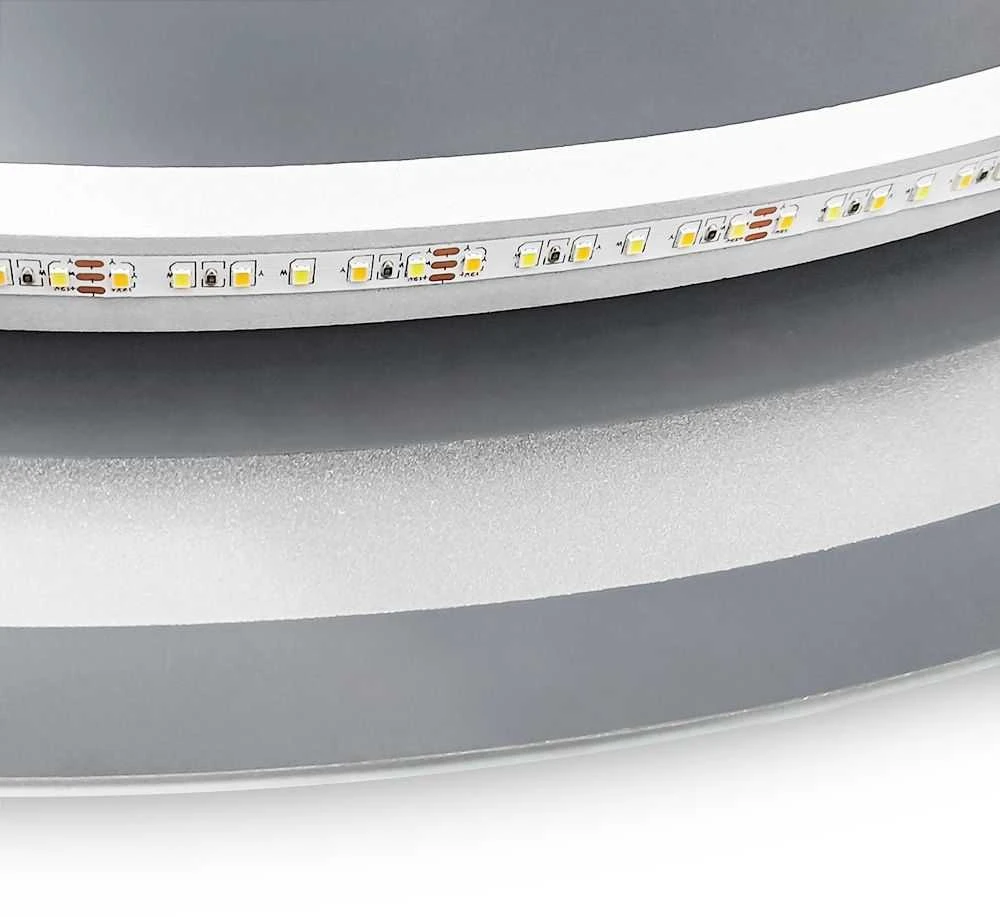 Veidrodis BAS LED, Chrome, 80 cm