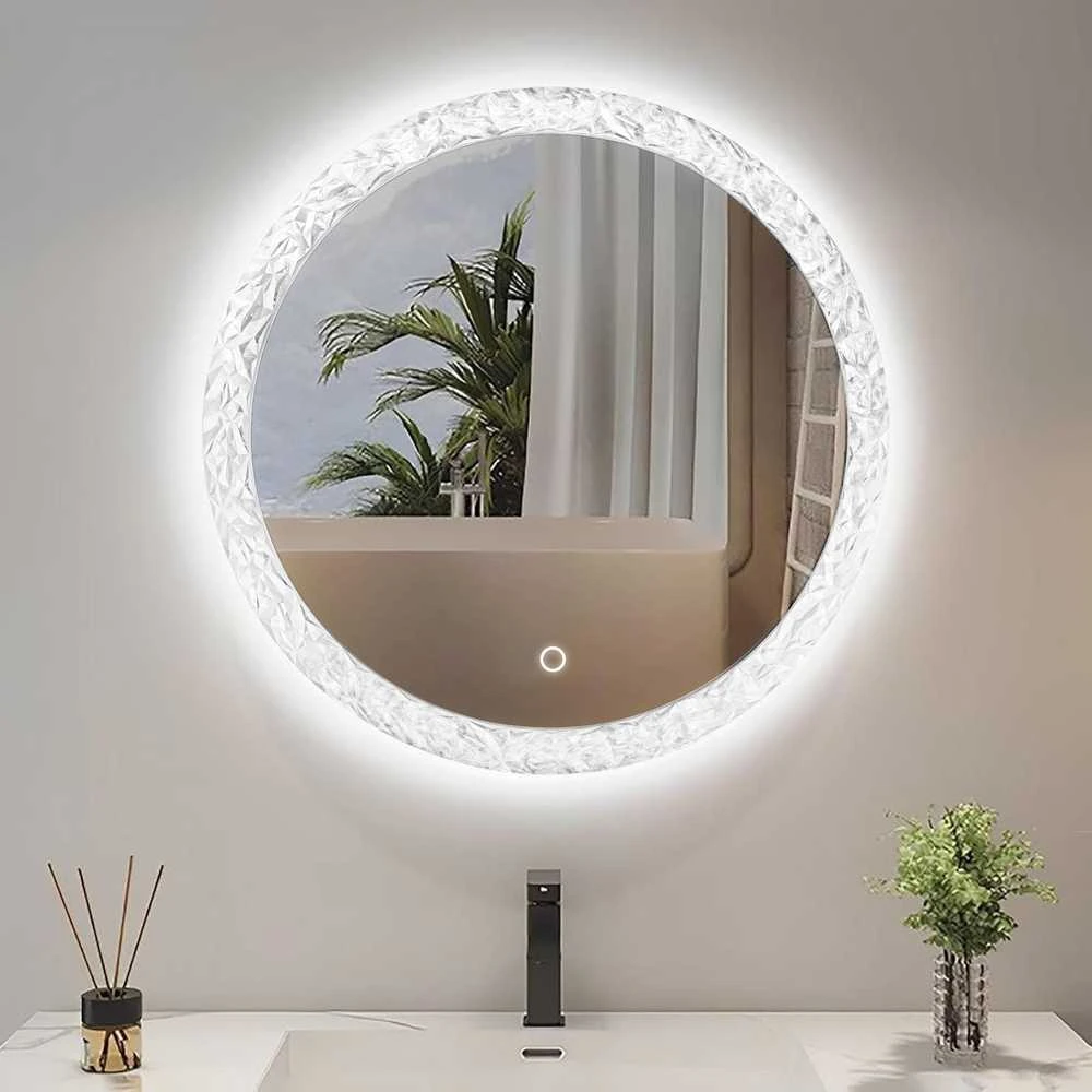 Veidrodis Crystal C LED, 60 cm