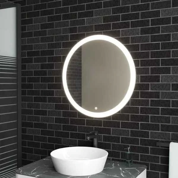 Veidrodis FFJ LED, Chrome, 50 cm