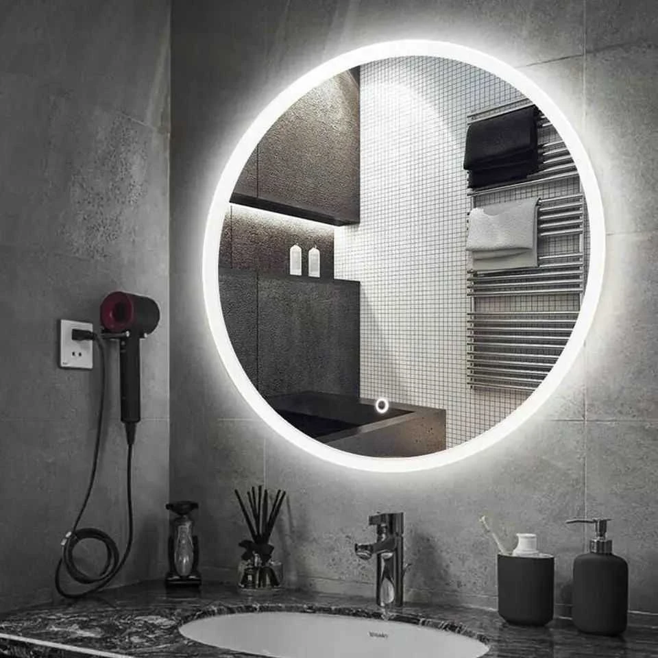 Veidrodis FFJ LED, Chrome, 60 cm