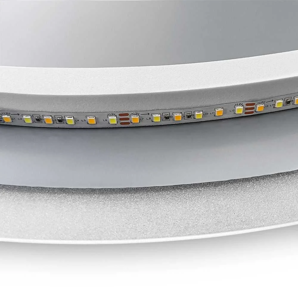 Veidrodis FFJ LED, Chrome, 80 cm