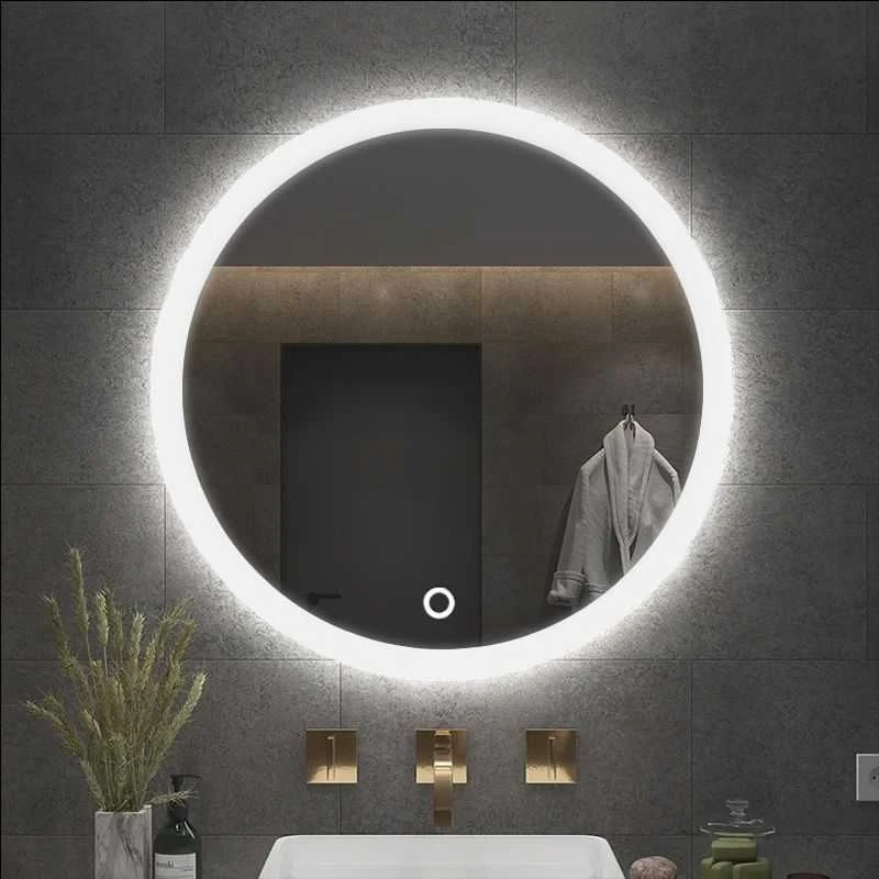 Veidrodis FFJ LED, Chrome, 90 cm
