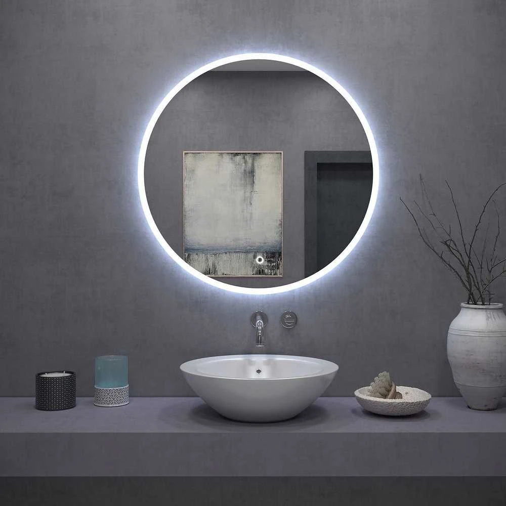 Veidrodis FFJ LED, Chrome, 90 cm