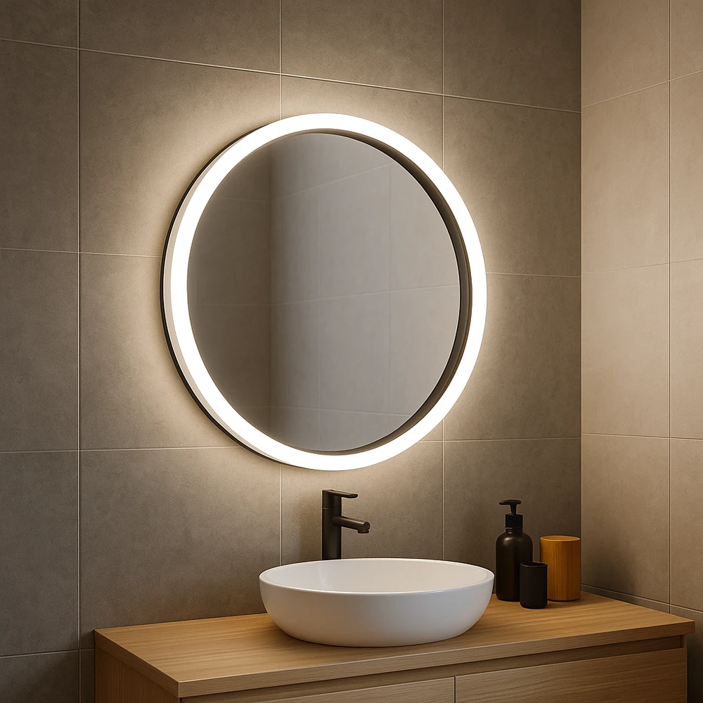 Veidrodis Lumi LED, 60 cm