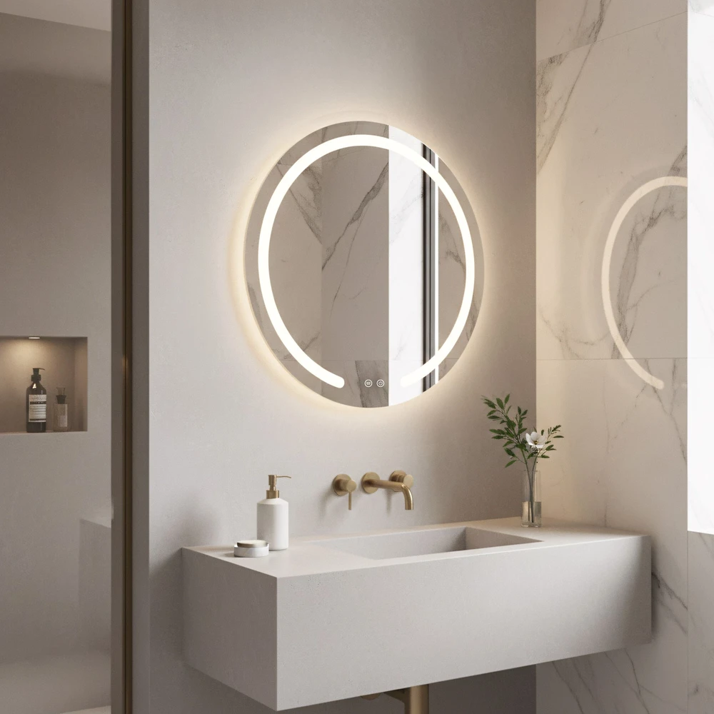 Veidrodis su LED apšvietimu Modern, 60 cm